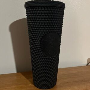 Starbucks Matte Black Studded Reusable Tumbler